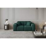 2/3-Sitzer Sofa von Fun Moebel, in der Farbe Grün, aus Velvet, andere Perspektive, Vorschaubild