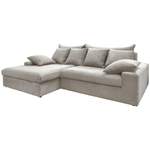 Ecksofa von Livetastic, in der Farbe Silber, aus Textil, andere Perspektive, Vorschaubild