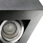 Deckenlampe von Kanlux, in der Farbe Schwarz, aus Aluminium, andere Perspektive, Vorschaubild