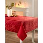 Tischdecke von viva domo, in der Farbe Rot, andere Perspektive, Vorschaubild