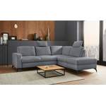 Ecksofa von PLACES OF STYLE, in der Farbe Grau, aus Massivholz, andere Perspektive, Vorschaubild