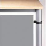 Schreibtisch von HAMMERBACHER, in der Farbe Silber, Vorschaubild