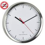 Wanduhr von TFA Dostmann, aus Aluminium, andere Perspektive, Vorschaubild