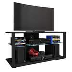 TV-Lowboard von VCM, in der Farbe Schwarz, aus Holzwerkstoff, Vorschaubild