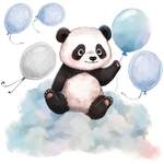 Wandtattoo Panda der Marke Maisons du Monde