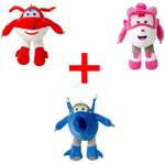 Stofftier von Super Wings, Mehrfarbig, aus Polyester, andere Perspektive, Vorschaubild