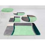 Badmöbel-Set von My Home, in der Farbe Grün, aus Microfaser, andere Perspektive, Vorschaubild
