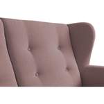2/3-Sitzer Sofa von Livetastic, in der Farbe Rosa, aus Textil, andere Perspektive, Vorschaubild