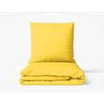 Bettwäsche-Garnitur von Momm, in der Farbe Gelb, aus Baumwolle, andere Perspektive, Vorschaubild