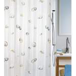 Duschvorhang von SPIRELLA, in der Farbe Weiss, aus Polyester, Vorschaubild