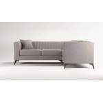 Ecksofa von PLACES OF STYLE, in der Farbe Beige, aus Stoff, andere Perspektive, Vorschaubild