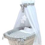 Bettwäsche-Garnitur von Babymajawelt, in der Farbe Grau, aus Baumwolle, andere Perspektive, Vorschaubild