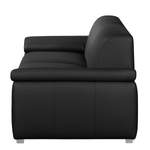 2/3-Sitzer Sofa von Fredriks, in der Farbe Schwarz, aus Echtleder, andere Perspektive, Vorschaubild
