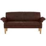 2/3-Sitzer Sofa von home affaire, in der Farbe Braun, aus Microfaser, andere Perspektive, Vorschaubild