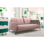 2/3-Sitzer Sofa von INOSIGN, in der Farbe Rosa, aus Polyester, andere Perspektive, Vorschaubild