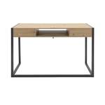 Schreibtisch von Finori, in der Farbe Braun, aus Holzwerkstoff, andere Perspektive, Vorschaubild