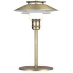 Beistelltischlampe von Halo Design, in der Farbe Gold, aus Messing, Vorschaubild