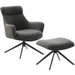Loungesessel von MCA furniture, in der Farbe Schwarz, aus Polyester, andere Perspektive, Vorschaubild