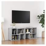TV-Schrank von VIDAXL, in der Farbe Grau, aus Holzwerkstoff, andere Perspektive, Vorschaubild