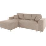 Ecksofa von Guido Maria Kretschmer Home&Living, in der Farbe Beige, aus Kunststoff, andere Perspektive, Vorschaubild