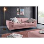 2/3-Sitzer Sofa von sit&more, in der Farbe Rosa, aus Massivholz, andere Perspektive, Vorschaubild