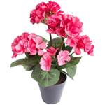 Kunstpflanze von Botanic-Haus, in der Farbe Rosa, aus Kunststoff, andere Perspektive, Vorschaubild