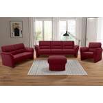 2/3-Sitzer Sofa von DOMO collection, in der Farbe Rot, aus Holzwerkstoff, andere Perspektive, Vorschaubild