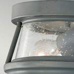 Deckenlampe von Elstead Lighting, in der Farbe Grau, aus Metall, andere Perspektive, Vorschaubild