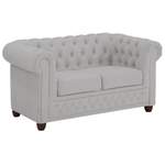 Chesterfieldsofa von home affaire, in der Farbe Silber, andere Perspektive, Vorschaubild