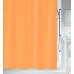 Duschvorhang von SPIRELLA, in der Farbe Orange, aus Polyester, andere Perspektive, Vorschaubild