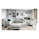 Sofagarnitur von Stylefy, in der Farbe Weiss, aus Kunstleder, andere Perspektive, Vorschaubild