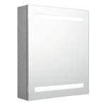 Bad-Spiegelschrank von vidaXL, in der Farbe Grau, aus Mdf, andere Perspektive, Vorschaubild