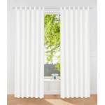 Vorhang von My Home, in der Farbe Weiss, aus Polyester, andere Perspektive, Vorschaubild