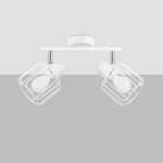 Deckenlampe von SOLLUX lighting, in der Farbe Weiss, andere Perspektive, Vorschaubild
