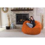 Sitzsack von Chill Sack, in der Farbe Orange, andere Perspektive, Vorschaubild