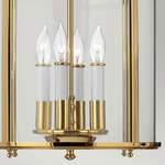 Deckenlampe von Elstead Lighting, in der Farbe Gold, aus Metall, Vorschaubild