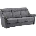 2/3-Sitzer Sofa von VILLA BECK, in der Farbe Schwarz, aus Flachgewebe, andere Perspektive, Vorschaubild