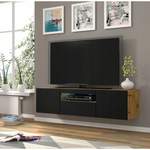 TV-Lowboard von Perspections, in der Farbe Schwarz, aus Holz, Vorschaubild