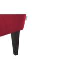 Sitzbank von Sofa.de, in der Farbe Rot, aus Material-mix, andere Perspektive, Vorschaubild