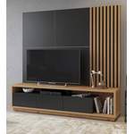 TV-Lowboard von loftscape, in der Farbe Schwarz, aus Holzwerkstoff, Vorschaubild