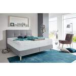 Boxspringbett von ATLANTIC home collection, in der Farbe Grau, aus Strukturstoff, andere Perspektive, Vorschaubild