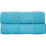 Handtuch-Set von Good morning, in der Farbe Blau, aus Textil, andere Perspektive, Vorschaubild