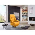 Relaxsessel von sit&more, in der Farbe Gelb, aus Echtleder, andere Perspektive, Vorschaubild