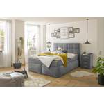 Boxspringbett von ED EXCITING DESIGN, in der Farbe Grau, aus Kunststoff, andere Perspektive, Vorschaubild