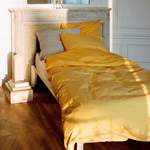 Bettdecke von Hay, in der Farbe Gold, aus Baumwolle, andere Perspektive, Vorschaubild