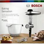 Küchenmachine von Bosch, aus Edelstahl, andere Perspektive, Vorschaubild