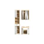 Badmöbel-Set von xonox.home, in der Farbe Weiss, aus Holzwerkstoff, andere Perspektive, Vorschaubild