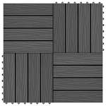 Teppichboden von VIDAXL, in der Farbe Schwarz, aus Holz, Vorschaubild