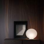 Beistelltischlampe von Rotaliana, in der Farbe Weiss, aus Stahl, andere Perspektive, Vorschaubild