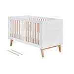 Babybett von Dannenfelser, in der Farbe Weiss, aus Mdf-platte, andere Perspektive, Vorschaubild